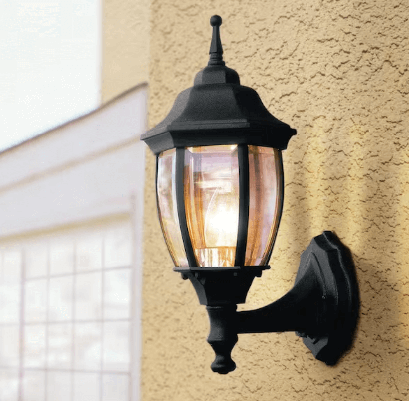 hampton bay wall lantern